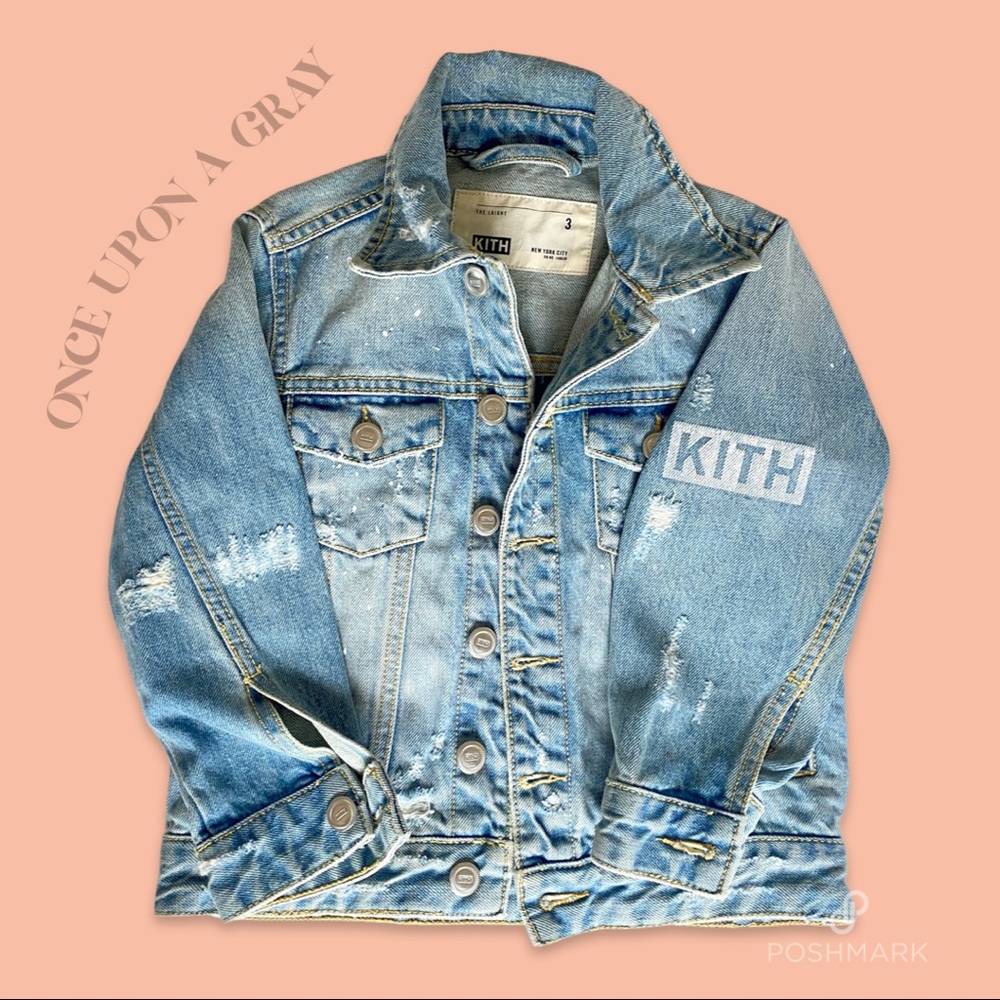 KITH Kidset The Laight Denim Jacket, Size 3